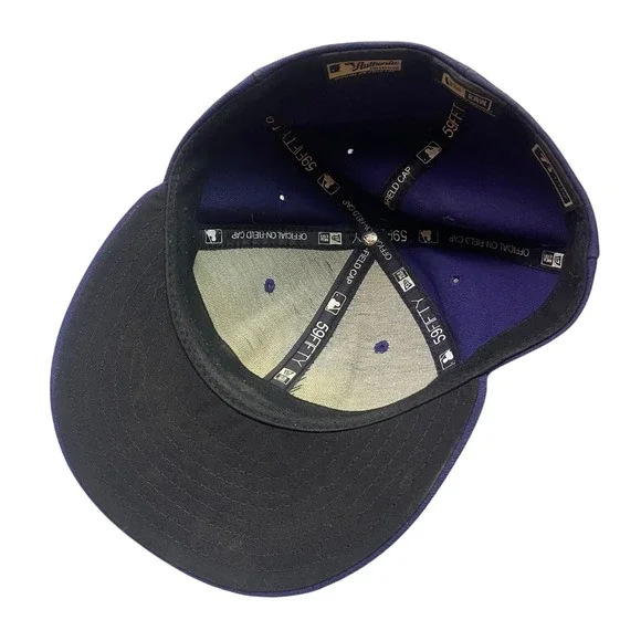 Milwaukee Brewers Baseball Hat Authentic MLB Players Cap Fitted 7 1/4 New‎ Era - Picture 7 of 14